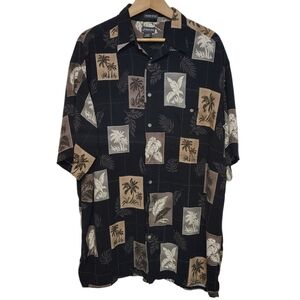 Vintage St. John's Bay Hawaiian Shirt Size X-Large Tall